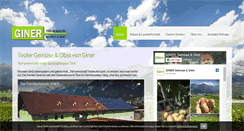 Desktop Screenshot of gemuese-giner.at